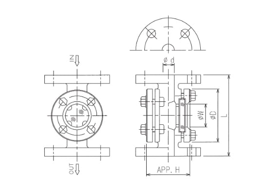F_F　フランジタイプ