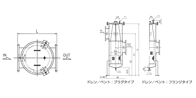 【製作呼び径：350A以上】