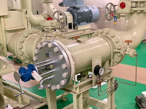 手動洗浄式ストレーナ