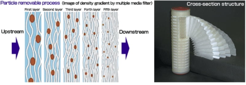 Particle removable process